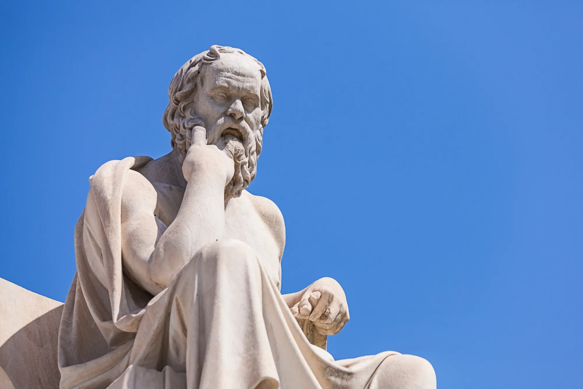 Statue de Socrate - Sagesse Ancienne